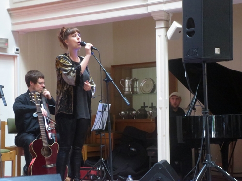 St. Clare's Students attend Oxjam, Oxford' title=