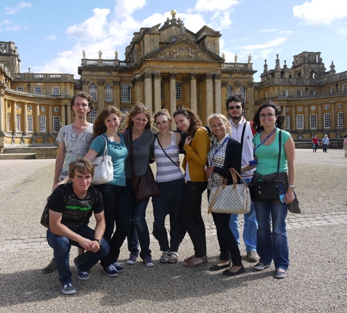 A visit to Blenheim Palace, St. Clare's, Oxford