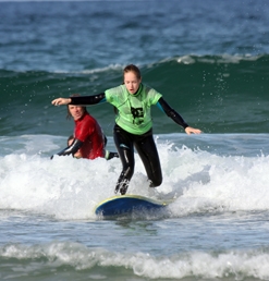 A surfing trip in Cornwall