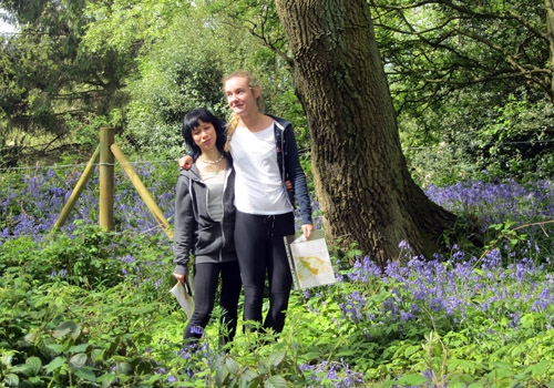 IB students orienteering in Oxford