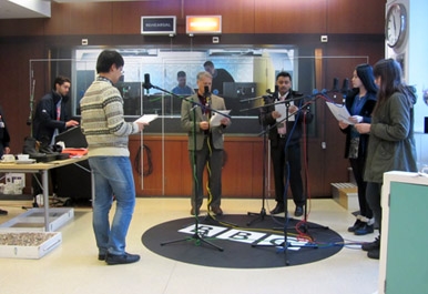 St. Clare's British Culture Club enjoy a trip to the BBC Broadcasting House