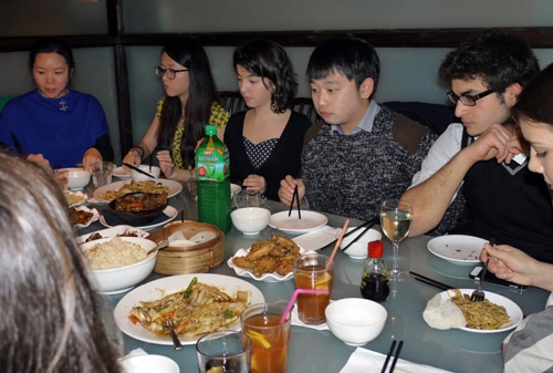 St. Clare's students celebrate Chinese New Year with meal at Opium Den