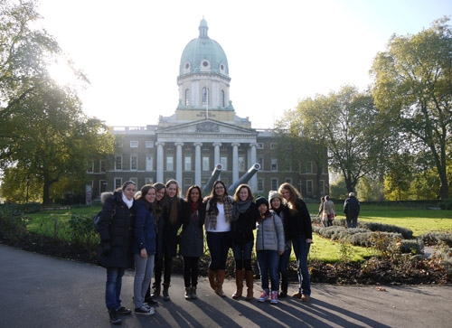 St. Clare's students visit the Imperial War Museum