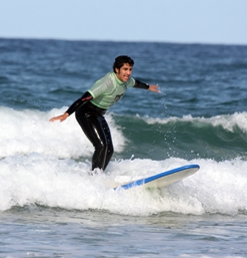 Surfing lessons in Cornwall