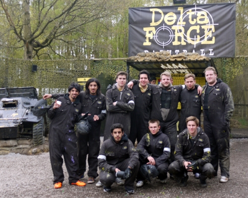 St. Clare's students enjoy a paintballing trip