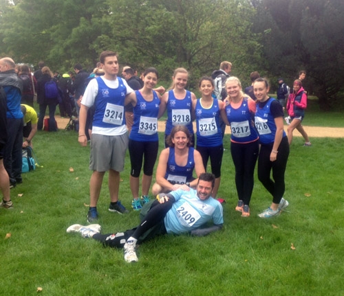 St. Clare's Team for the Oxford Town and Gown 10k Race