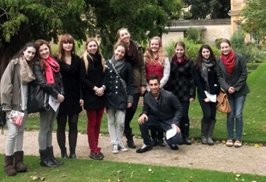 St. Clare's Oxford Students Visit the Botanic Garden
