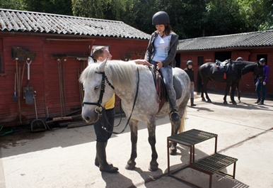 Horse riding in the New Forest - St. Clare's, Oxford