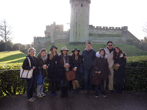 St. Clare's students enjoy a trip to Warwick Castle