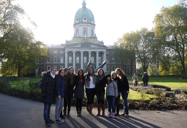 St. Clare's students visit the Imperial War Museum