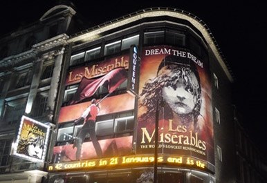 St. Clare's students enjoy a theatre trip to watc Les Miserables in London