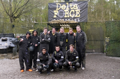 St. Clare's students enjoy a paintballing trip