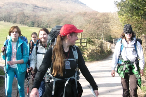 On a Duke of Edinburgh practice - March 2014