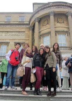 St. Clare's visited Buckingham Palace