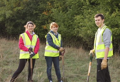 Helping the North Hinksey Volunteers