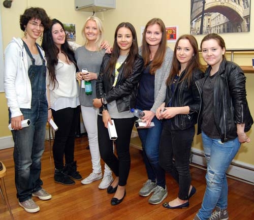 Winners of the Food and Health Quiz at St. Clare's, Oxford