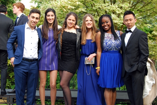 Students at the Graduation Party 2014