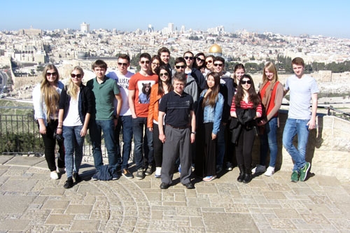 St. Clare's students visit Israel in 2014