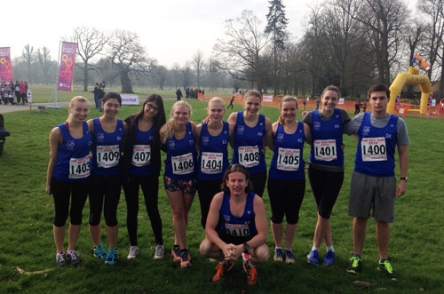 St. Clare's Running Club complete the OX5 race at Blenheim Palace