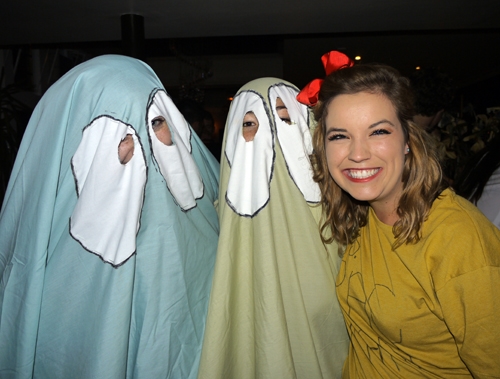 St. Clare's students in fancy dress for Halloween