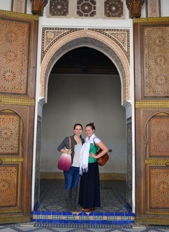 St. Clare's students in Marrakech