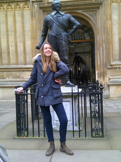 St. Clare's, Oxford - study visit to Bodleian Library