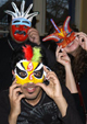 St. Clare's, Oxford - carnival mask making