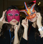 Sr. Clare's, Oxford - carnival mask making