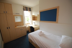 College accommodation for adult English language course students at St Clares Oxford