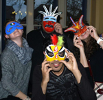 Sr. Clare's, Oxford - carnival mask making