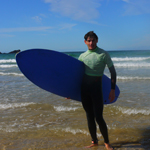 Surfing in Newquay