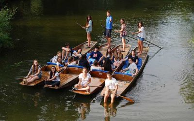 Punting on the Thames