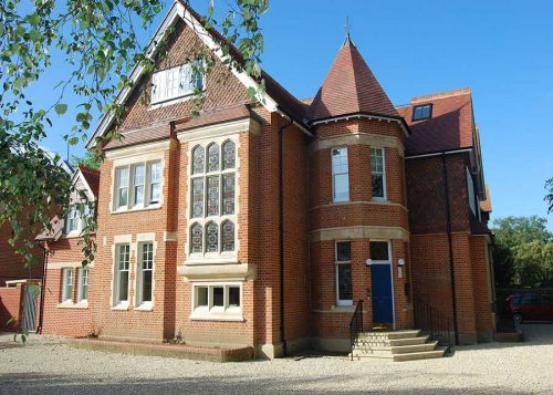 One of the student houses at St Clare's Oxford