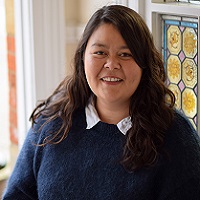 Denise Hopgood - teacher Denise Hopgood - teacher of English at St Clares Oxford