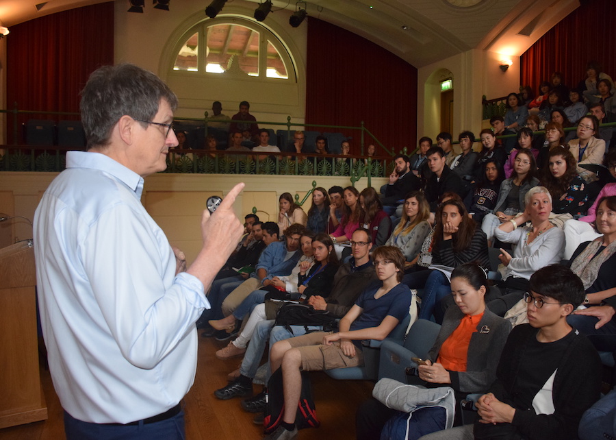 Alan Rusbridger Alan Rusbridger gave a fascinating talk